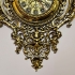 Настенные часы из бронзы — «Кариатиды» 