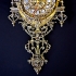 Часы настенные из бронзы — «Готика»