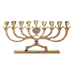 Менора из бронзы на 9 свечей «Ханукия»