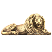 Статуэтка из бронзы  «Лев лежачий»