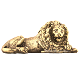 Статуэтка из бронзы  «Лев лежачий»