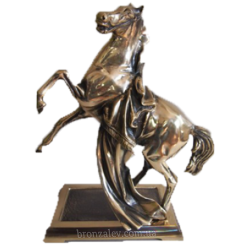Статуэтка из бронзы «Лошадь на дыбах»