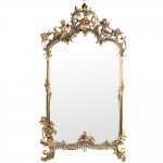 Настенное зеркало в бронзовой раме «Амуры»