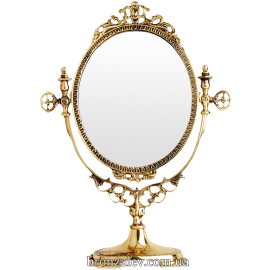 Зеркало в бронзовой раме «Овальное 3»