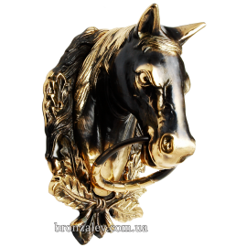 Дверной молоток из бронзы «Конь»