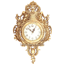 Настенные часы из бронзы «Херувимы»