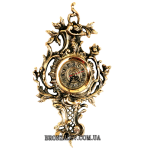 Часы настенные из бронзы «Барокко» 