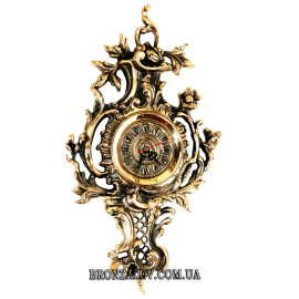 Часы настенные из бронзы «Барокко» 