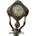Часы из бронзы — «Дева»