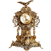Бронзовые часы с орлом «Ампир»