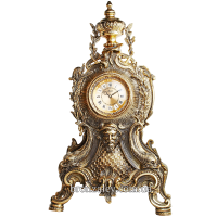 Каминные часы  из бронзы «Владыка морей»