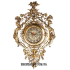 Настенные часы из бронзы — «Кариатиды» 