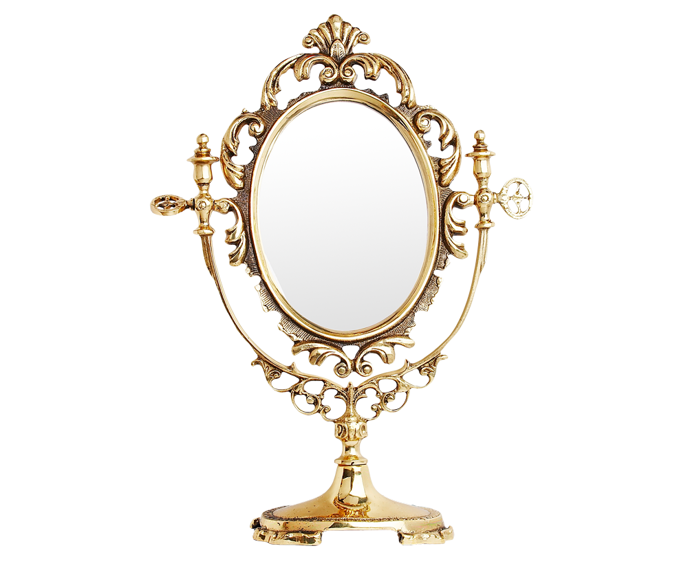 Зеркала в бронзовой раме